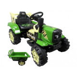 Tractor electric pentru copii C2 R-Sport verde