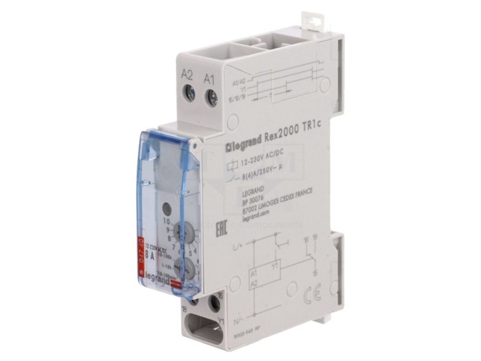 Timer programabil SPDT 12-230V AC/DC