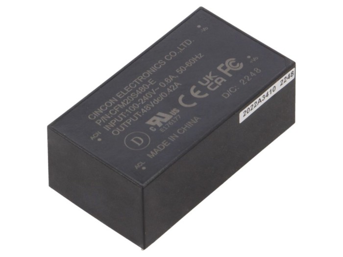 Convertor AC/DC 20W 48VDC