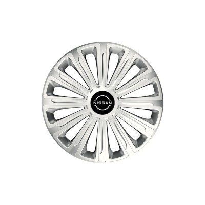 Set 4 Capace Roti pentru Nissan Nou, model Trend Gray, R14, NISSAN foto