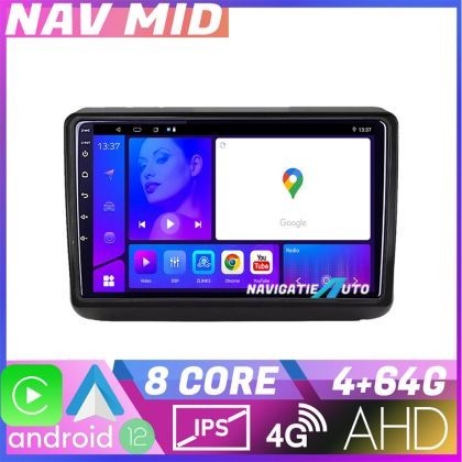 Navigatie Jeep Grand Cherokee 2014 2019 KIT JGG EDOTEC-LITE Android Ecran 720P Octa Core 4 64 Carplay CarStore Technology