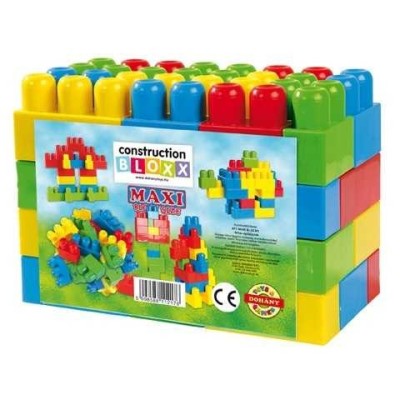 Cuburi de constructii Maxi Blocks 60 piese - D.Toys foto