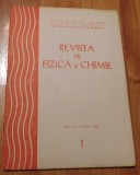 Revista de fizica si chimie Nr. 1 din 1984