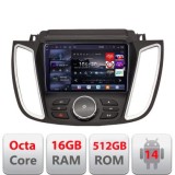Navigatie Ford Kuga 2015-2020 SYNC2 si SYNC3 8 core QLED 2K 16+512 360 Android Waze USB Navigatie Internet Youtube Radio Edotec CarStore Technology
