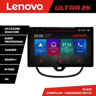 Navigatie Opel Karl 2017- N-karl ecran 13&amp;quot; 2K 8+128 Android Waze USB Navigatie 4G 360 Toslink Youtube Radio kit CarStore Technology foto
