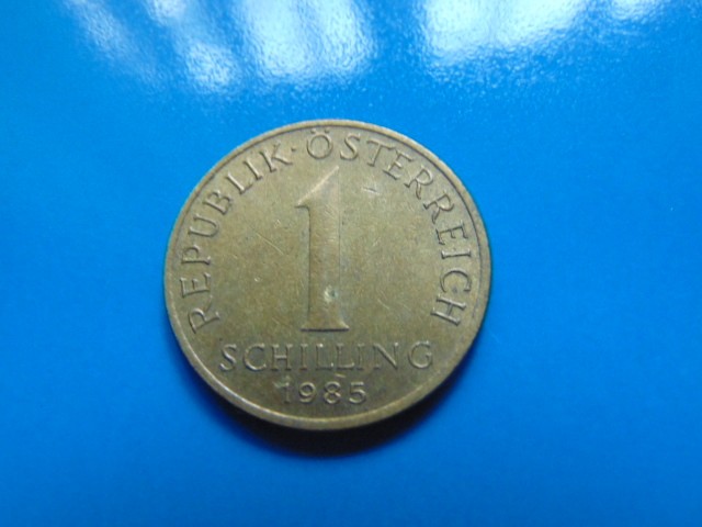 AUSTRIA -1 SCHILLING 1985