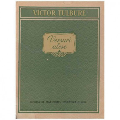 Victor Tulbure - Versuri alese - 126001 foto