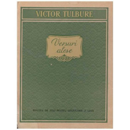 Victor Tulbure - Versuri alese - 126001