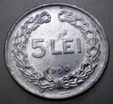 7.895 ROMANIA RPR 5 LEI 1950 XF/AUNC