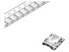 Conector microSD push-push pentru montare pe placa superioară