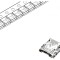 Conector microSD push-push pentru montare pe placa superioară