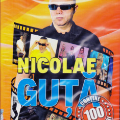 DVD manele: Nicolae Guta - 100 videoclipuri ( original, stare foarte buna )