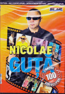 DVD manele: Nicolae Guta - 100 videoclipuri ( original, stare foarte buna ) foto