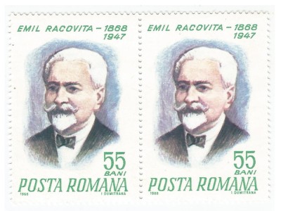 Romania, LP 676/1968, Centenarul nasterii lui Emil Racovita, pereche, MNH foto