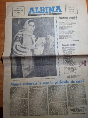 albina 31 octombrie 1962-articol sebes foto