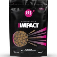 Boilies MAINLINE High Impact, Scopex Blackcurrant, 15mm, 1kg foto