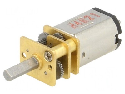 Motor DC cu Transmisie HPCB 12V Dual-Shaft 150:1 foto