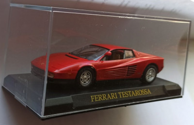 Macheta Ferrari Testarossa 1987 rosu - IXO/Altaya 1/43 foto