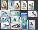 Georgia de Sud 1987 fauna pasari MI 150-164 MNH