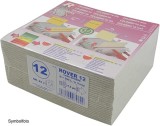 Set 25 placi filtrante 20x20 cm Rover 12, etapa 2, clarifiere medie, 1.5 microni, 004208, Italia