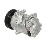 Compresor aer conditionat Renault Megane 3 (Z), 2008-2016, motorizare 1.5 dci, 62/66/77/81kw, diesel; 1.6, 74/81kw, benzina, rola curea 125 mm, 6 can