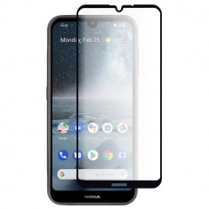 Folie Sticla MyScreen L!ite pentru Nokia 4.2, Full Cover (acopera tot ecranul), 9H, 0.33 mm, Negru foto