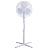 Ventilator cu picior 40cm cu 3 trepte de viteza 40W Alb Victronic SF1627