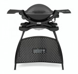 Gratar electric Weber Q 2400 - Antracit cu suport cu suprafata mare de gatit