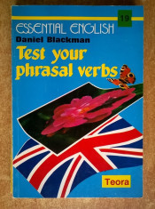 Daniel Blackman - Test your phrasal verbs {Essential English 19} foto