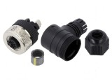 Conector M12 5 pini mamă A-DeviceNet CANopen IP67