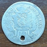 Moneda Bavaria - 10 Kreuzer 1774 - Argint, Europa