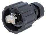 Mufă RJ45 Ecranat Cat 5e 8p8c