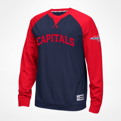 Washington Capitals tricou de bărbați cu m&amp;acirc;necă lungă Longsleeve Novelty Crew 2016 - S foto