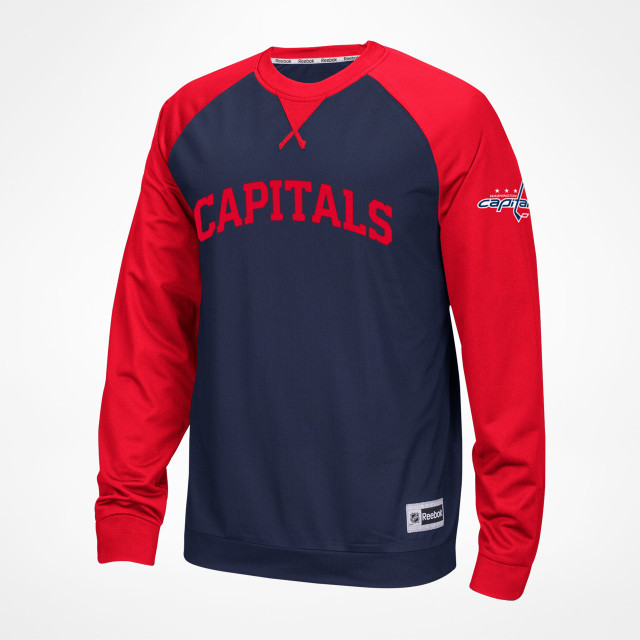 Washington Capitals tricou de bărbați cu m&acirc;necă lungă Longsleeve Novelty Crew 2016 - S