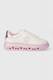 Karl Lagerfeld sneakers din piele KAPRI KITE culoarea alb, KL64530N