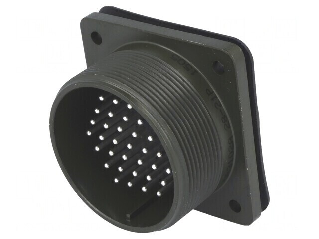 Conector circular din aluminiu 28 MS/DS