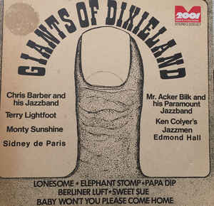 Vinil Various &amp;lrm;&amp;ndash; Giants of Dixieland (VG+) foto