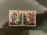 grecia - serie timbre pictura religie craciun nestampilata MNH