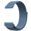 Curea material textil, compatibila cu Vostok Amphibia, Telescoape QR, 22mm, Powder Blue, Very Dream