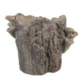 Cumpara ieftin Ghiveci flori piatra maro 24x18x18 cm