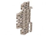 Conector Șine 1,5mm2 4 Borne Bej 3,5mm