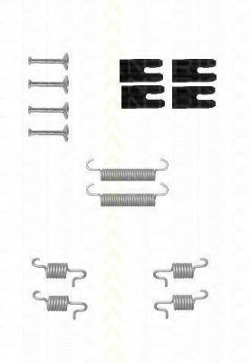 Set accesorii, saboti frana parcare TOYOTA COROLLA (CDE12, ZZE12, NDE12, ZDE12) (2001 - 2007) TRISCAN 8105 132591 foto