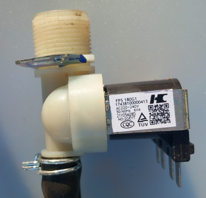 Electrovalvă apă mașină de spălat FPS180G1 - 17438100000413