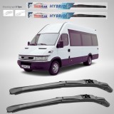 Cumpara ieftin Ștergătoare IVECO Daily MK3 Minibus (2004&ndash;2006) Hibrid | Set față &ndash; TeamCar&reg;