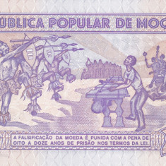MOZAMBIC 5.000 meticais 1989 UNC, clasor A1