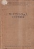 Dictionar invers Editura Academiei, 1957, 771 pagini, Dimensiune 16x24 cm, Limba Romana, Coperta Cartonata