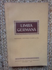 Limba germana : manual pentru clasa a X-a 1957, Clasa 10