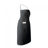 Sort Bucatarie Negru, Bumbac &amp; Poliester, 2 Buzunare, Cordon Ajustabil - Confortabil &amp; Durabil
