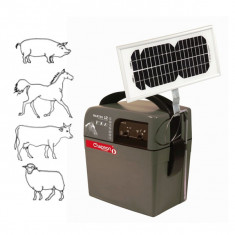 Aparat gard electric pentru animale domestice Chapron MASTER 12.2 SOLAIRE, 9 12V, 1.9 J, panou solar inclus foto