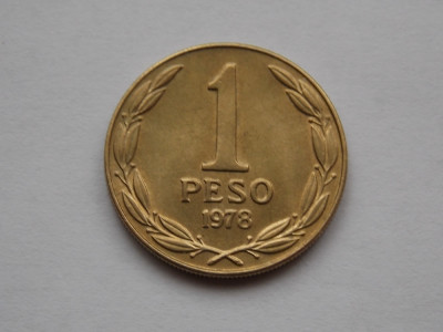 1 PESO 1978 CHILE -XF foto